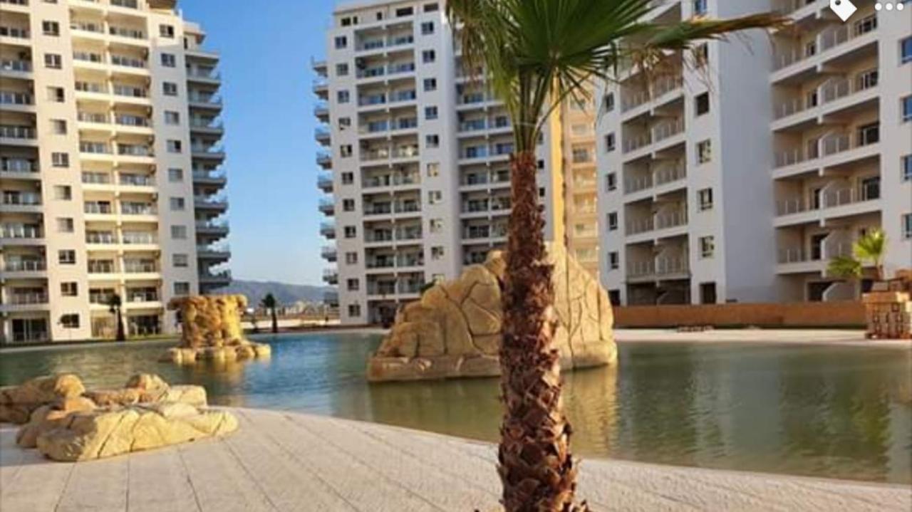 Caesar Resort Cassius: Beachfront Smart Apartment in Northern Cyprus Trikomo Exterior photo